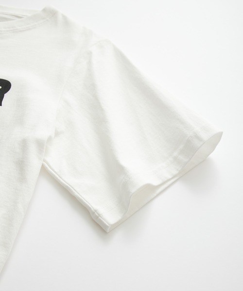 Anss.me（アンスミー）の「【Anss.me】ゴシックロゴプリントTシャツ（Tシャツ/カットソー・レディース・ホワイト×ブラック/ブラック/ホワイト×ネイビー/チャコール/ネイビー・FREE）」の21枚目の写真