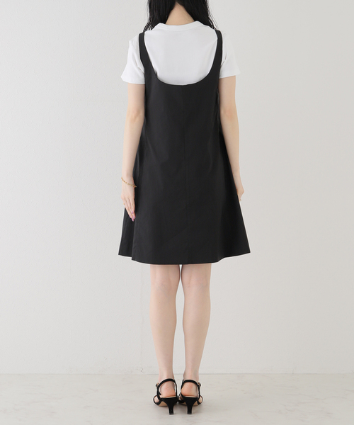 SLOBE citron.（スローブシトロン）の「SLOBE citron. タフタミニドレス（ワンピース・レディース・ブラック・FREE）」の21枚目の写真
