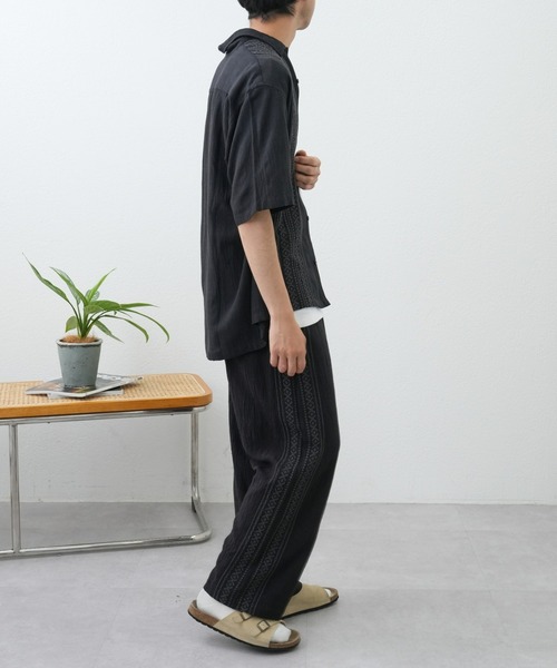 CIAOPANIC TYPY（チャオパニックティピー）の「インド刺繍イージーパンツ(セットアップ対応）（その他パンツ・メンズ・チャコールグレー/グレイッシュベージュ/グリーン・MEDIUM/LARGE）」の10枚目の写真