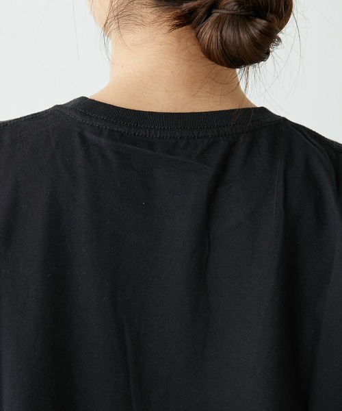 COLLAGE GALLARDAGALANTE（コラージュガリャルダガランテ）の「S COLLAGE ロゴTシャツ/ZOZO限定（Tシャツ/カットソー・レディース・ホワイト/ブラック・S/M/L/XL）」の21枚目の写真