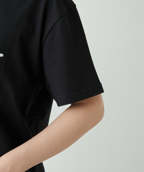 COLLAGE GALLARDAGALANTE（コラージュガリャルダガランテ）の「S COLLAGE ロゴTシャツ/ZOZO限定（Tシャツ/カットソー・レディース・ホワイト/ブラック・S/M/L/XL）」の5枚目の写真