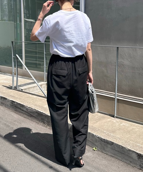 COLLAGE GALLARDAGALANTE（コラージュガリャルダガランテ）の「S COLLAGE ロゴTシャツ/ZOZO限定（Tシャツ/カットソー・レディース・ホワイト/ブラック・S/M/L/XL）」の17枚目の写真