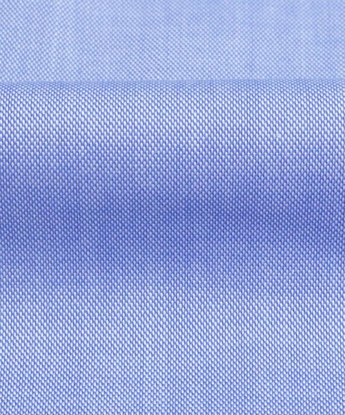 TOKYO SHIRTS(トウキョウシャツ)の「形態安定ノーアイロン クレリックレギュラー衿 七分袖ビジネスワイシャツ(ビジネスシャツ・レディース・ブルー・LL/S/M/L/XL)」の3枚目の写真