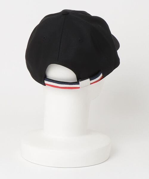 MONCLER（モンクレール）の「BASEBALL CAP（キャップ・メンズ・ブラック/ネイビー/ホワイト・ONE SIZE）」の4枚目の写真
