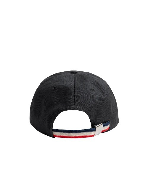 MONCLER（モンクレール）の「BASEBALL CAP（キャップ・メンズ・ブラック/ネイビー/ホワイト・ONE SIZE）」の6枚目の写真
