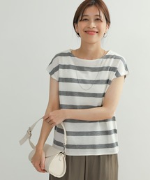 URBAN RESEARCH DOORS | ワイドボーダーフレンチプルオーバー(Tシャツ/カットソー)