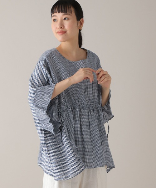 専用　スタディオクリップ　チェック柄ブラウス プチオンブレチェックブラウス | [公式]スタディオクリップ