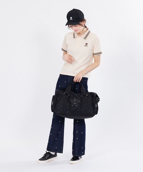 現行 美品 MARY QUANT ピンソニックキルトデイジー ボストン バッグ 41QisI2ZwzL._AC_SY535_.jpg