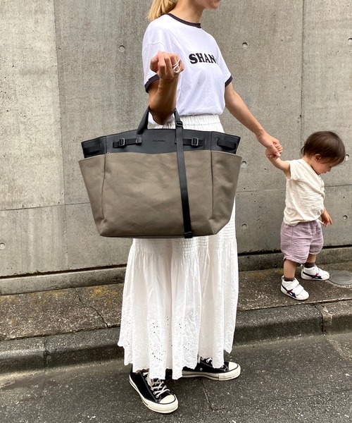 キャンバスショルダートートバッグ(マザーズバッグ)|SOLPRESA(ソルプレーサ) キャンバスショルダートートバッグ(マザーズバッグ)|SOLPRESA(ソルプレーサ)