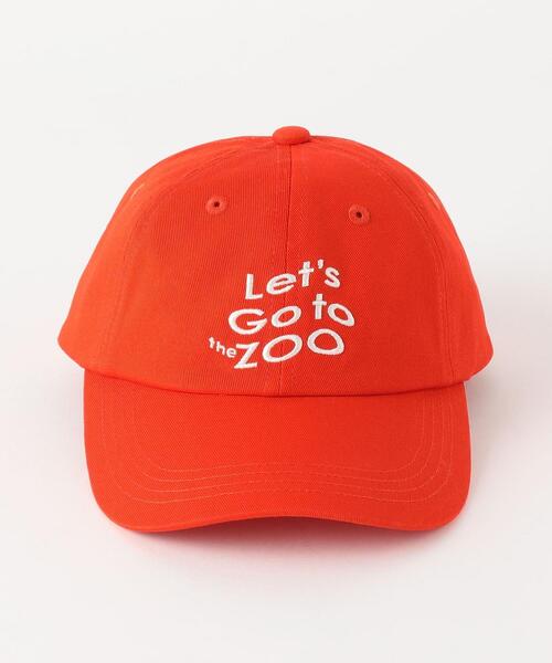 green label relaxing（グリーンレーベルリラクシング）の「＜旭山動物園応援商品＞キャップ / 帽子（キャップ・キッズ・ケリー/レッド/ネイビー・FREE）」の4枚目の写真