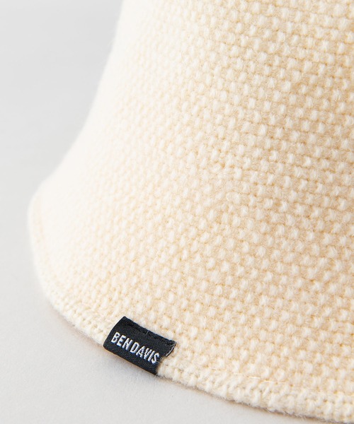 BEN DAVIS（ベンデイビス）の「【BEN DAVIS/ベンデイビス】サーモ　バケットハット BDW-8690（ハット・レディース・ブラック/オフホワイト・FREE）」の13枚目の写真