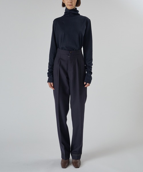 HANES（ヘインズ）の「WOMEN【Hanes for BIOTOP】 オーガニックコットン タートルネックプルオーバー（Tシャツ/カットソー・レディース・ブラック/ネイビー/ホワイト・M）」の18枚目の写真