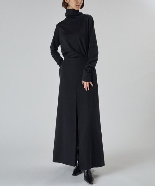 HANES（ヘインズ）の「WOMEN【Hanes for BIOTOP】 オーガニックコットン タートルネックプルオーバー（Tシャツ/カットソー・レディース・ブラック/ネイビー/ホワイト・M）」の22枚目の写真