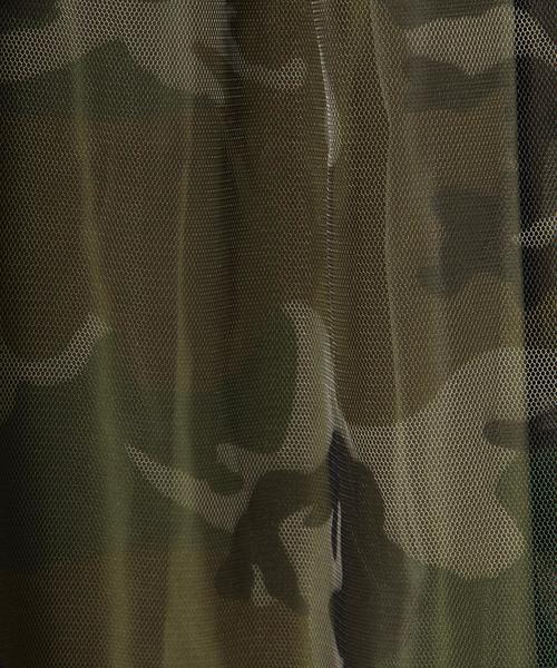 coen（コーエン）の「リバーシブルチュールフレアスカート◆（スカート・レディース・ネイビー/オリーブ・MEDIUM/LARGE）」の5枚目の写真