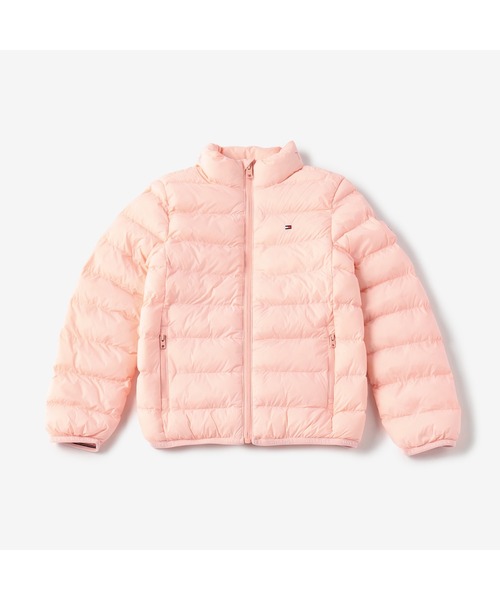 【トミーフィルフィガー】ピンクダウンジャケット トミー ヒルフィガー TOMMY HILFIGER アラスカパッファダウン