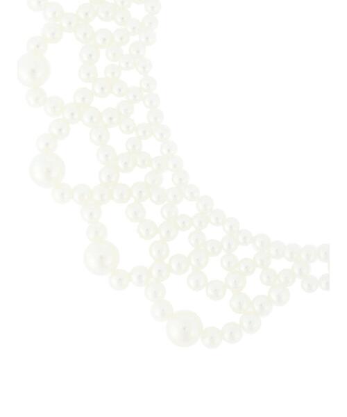 Green　Parks（グリーンパークス）の「・HALF TIME パールカラーネックレスC（ネックレス・レディース・ホワイト・FREE）」の2枚目の写真