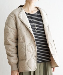 ikka | 【雑誌InRed11月号掲載】【撥水】2WAYボアキルトブルゾン(ブルゾン)