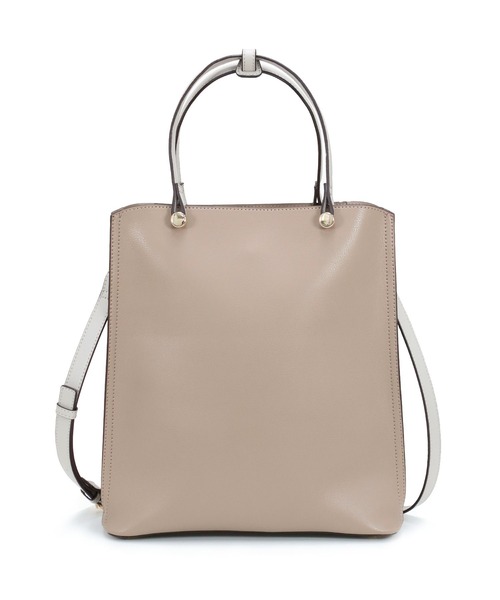 MIAN （ミアン）の「CLIVIA / 縦型A4トートバッグ（トートバッグ・レディース・モカ/ブラック/グレー/アイボリー/グリーン・FREE）」の10枚目の写真