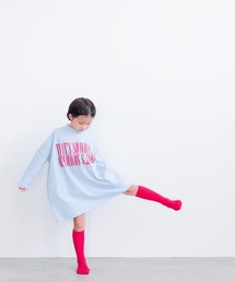 LOWRYS FARM | ＵＳＡプリントＢＩＧワンピース　 982922(ワンピース)