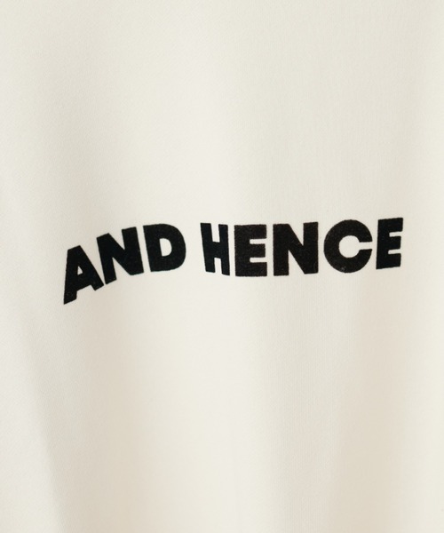 natural couture（ナチュラルクチュール）の「カレッジロゴ裏毛プルオーバー（スウェット・レディース・ボルドー/ネイビー/オートミール/ライトベージュ・FREE）」の14枚目の写真