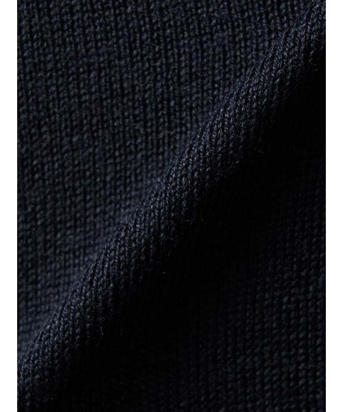 Perfect Suit FActory（パーフェクトスーツファクトリー）の「イタリー糸　ハイネックニット　オフホワイト/イエロー/サックス/ネイビー/ワイン（ニット/セーター・レディース・オフホワイト/サックスブルー/ワイン/イエロー/ネイビー・L/M/S）」の14枚目の写真