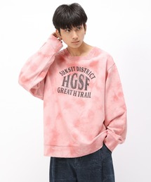 Anui | 【UNISEX】スクエアタイダイスウェット(スウェット)