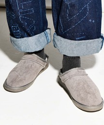 【 MEI / メイ 】 メンズ フェイク ムートン マウンテン スリッポン MOUTON SLIPON(MENS)