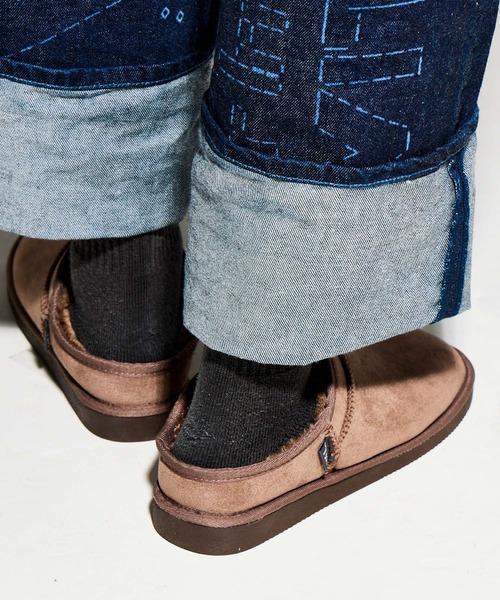 MEI(メイ)の「【 MEI / メイ 】 メンズ フェイク ムートン マウンテン スリッポン MOUTON SLIPON(MENS)(スリッポン・メンズ・キャメル/ブラック/グレー/ダークブラウン/ベージュ・M/L/S)」の17枚目の写真