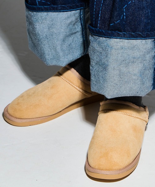 MEI(メイ)の「【 MEI / メイ 】 メンズ フェイク ムートン マウンテン スリッポン MOUTON SLIPON(MENS)(スリッポン・メンズ・キャメル/ブラック/グレー/ダークブラウン/ベージュ・M/L/S)」の22枚目の写真