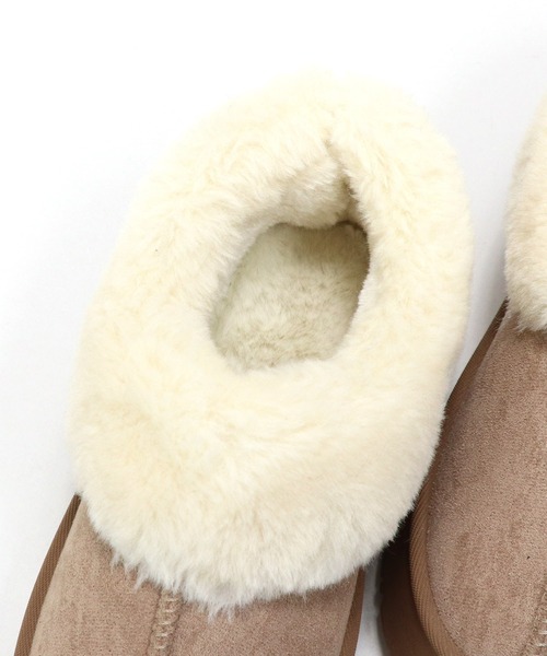 アンクルムートンブーツ