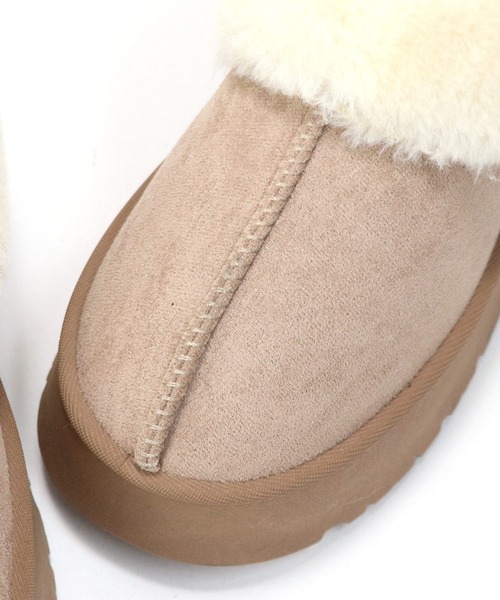 アンクルムートンブーツ