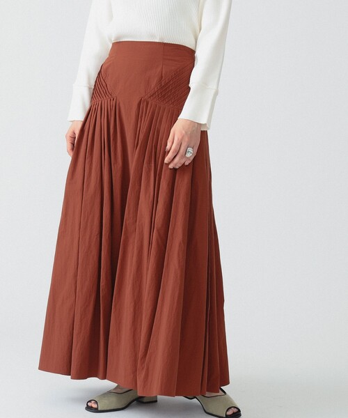 RBS(アールビーエス)の「RBS / キリカエ ギャザー スカート(スカート・レディース・ブラック/ダークブラウン・0/1)」の13枚目の写真