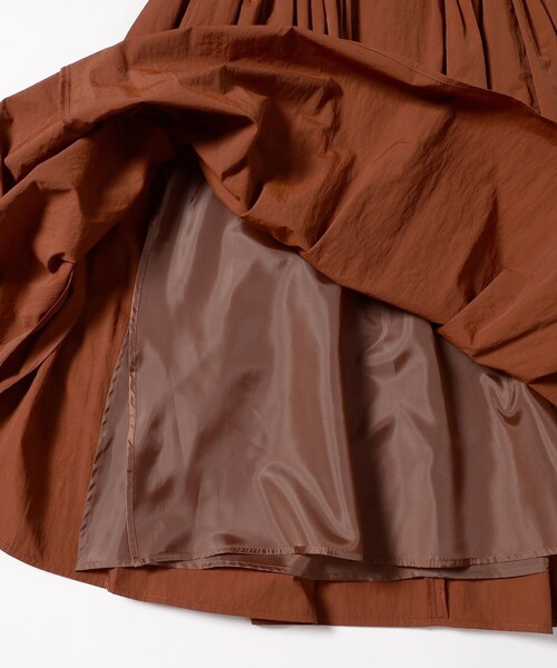 RBS(アールビーエス)の「RBS / キリカエ ギャザー スカート(スカート・レディース・ブラック/ダークブラウン・0/1)」の21枚目の写真