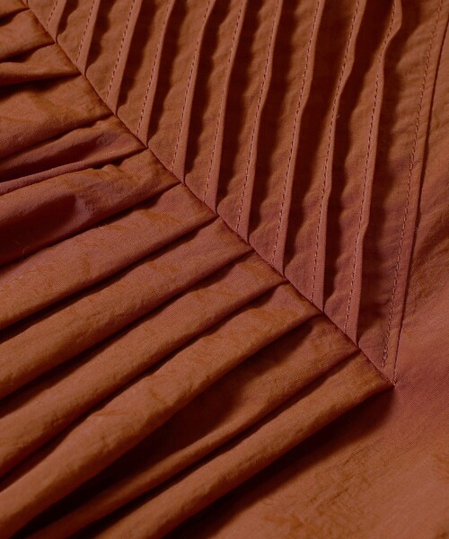 RBS(アールビーエス)の「RBS / キリカエ ギャザー スカート(スカート・レディース・ブラック/ダークブラウン・0/1)」の3枚目の写真