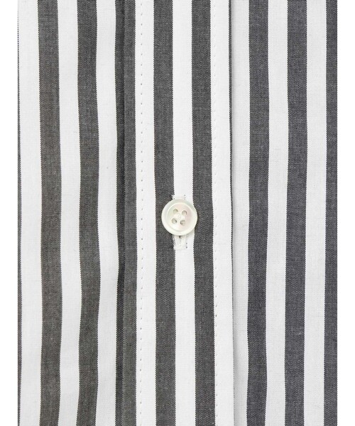 MidiUmi（ミディウミ）の「MidiUmi ワイドシャツワンピース（シャツワンピース・レディース・ブラック/オフホワイト/ブルー・FREE）」の17枚目の写真