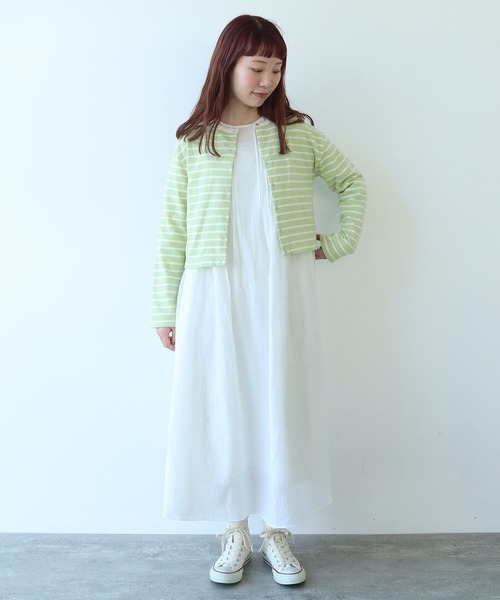 bulle de savon - bulle de savonビュルデサボン＊ニットカーディガン bulle de savon（ビュルデサボン）の「mall sumire pripri