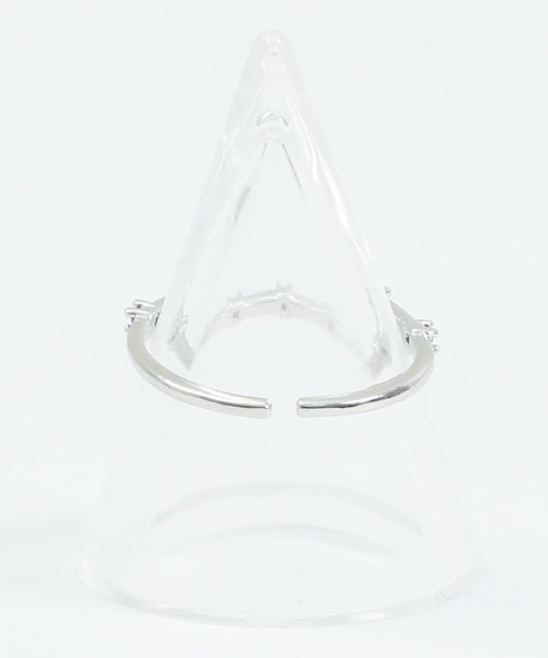 whim（ウィム）の「Tiny pink stones ring（リング・レディース・シルバー/ゴールド・FREE）」の4枚目の写真