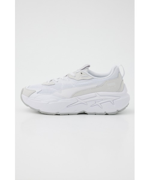 PUMA（プーマ）の「スピナ ニトロ ベーシック ウィメンズ スニーカー（スニーカー・レディース・ホワイト/ブラック・24.5cm/23.5cm/24cm/23cm/25cm）」の4枚目の写真