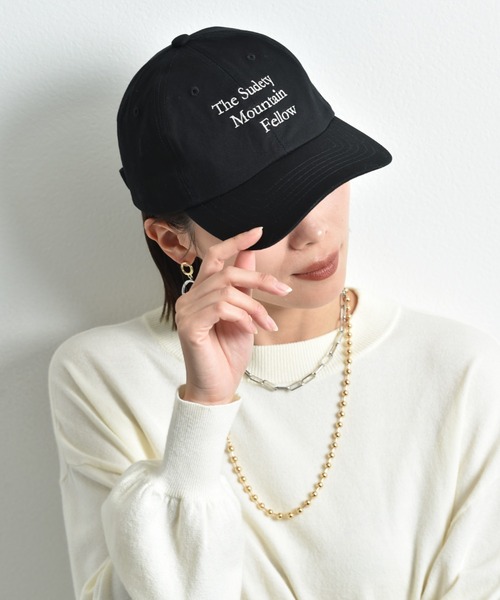 INTERPLANET(インタープラネット)の「【anana】刺繍ロゴCAP(キャップ・レディース・ブラック/チャコールグレー・フリー)」の1枚目の写真