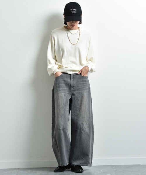 INTERPLANET(インタープラネット)の「【anana】刺繍ロゴCAP(キャップ・レディース・ブラック/チャコールグレー・フリー)」の8枚目の写真