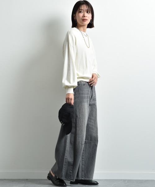 INTERPLANET(インタープラネット)の「【anana】刺繍ロゴCAP(キャップ・レディース・ブラック/チャコールグレー・フリー)」の10枚目の写真