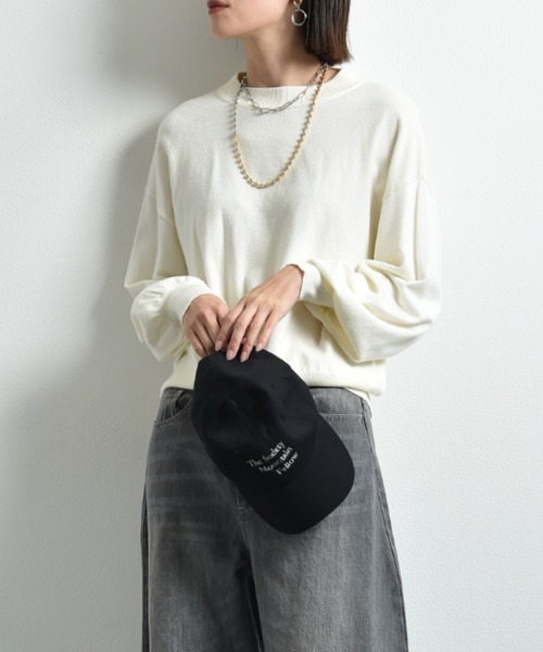 INTERPLANET(インタープラネット)の「【anana】刺繍ロゴCAP(キャップ・レディース・ブラック/チャコールグレー・フリー)」の7枚目の写真