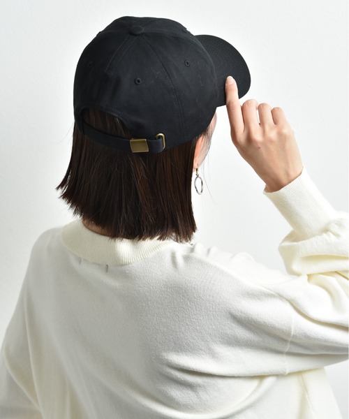 INTERPLANET(インタープラネット)の「【anana】刺繍ロゴCAP(キャップ・レディース・ブラック/チャコールグレー・フリー)」の5枚目の写真