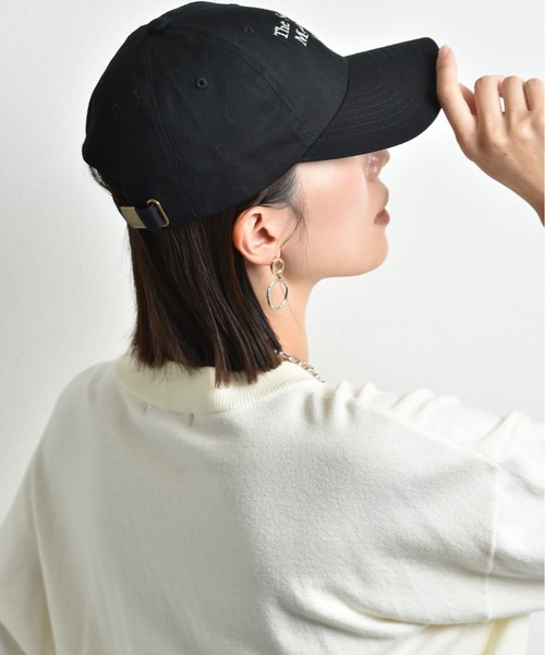 INTERPLANET(インタープラネット)の「【anana】刺繍ロゴCAP(キャップ・レディース・ブラック/チャコールグレー・フリー)」の6枚目の写真