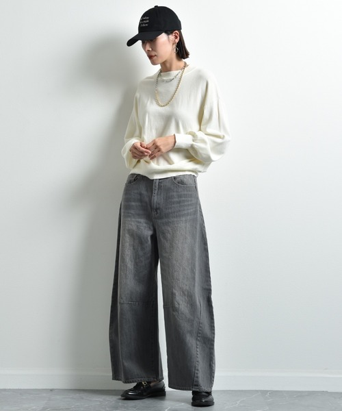 INTERPLANET(インタープラネット)の「【anana】刺繍ロゴCAP(キャップ・レディース・ブラック/チャコールグレー・フリー)」の9枚目の写真