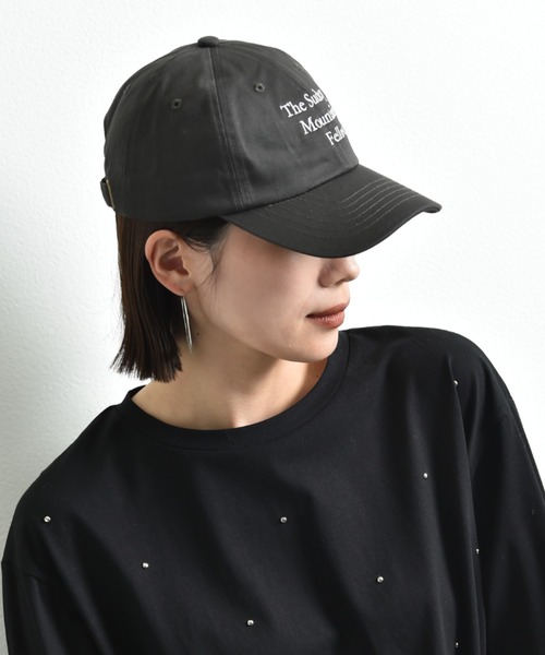 INTERPLANET(インタープラネット)の「【anana】刺繍ロゴCAP(キャップ・レディース・ブラック/チャコールグレー・フリー)」の18枚目の写真