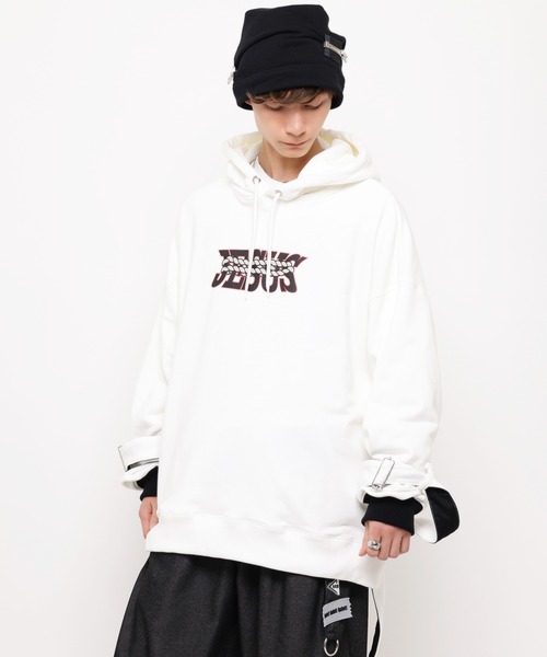 MILKBOY（ミルクボーイ）の「JESUS ボンデージ パーカー（パーカー・メンズ・A/B・FREE）」の2枚目の写真
