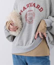 新色追加/シアーカットクルーネックプルオーバー