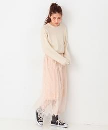 Another Edition | レースロングスカート/AEFC LACE LONG SK◆(スカート)