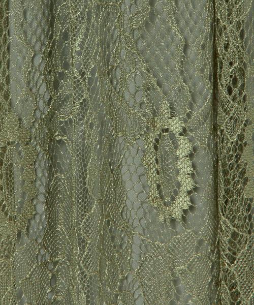 Another Edition（アナザーエディション）の「レースロングスカート/AEFC LACE LONG SK◆（スカート・レディース・ピンク/オリーブ・フリー）」の3枚目の写真